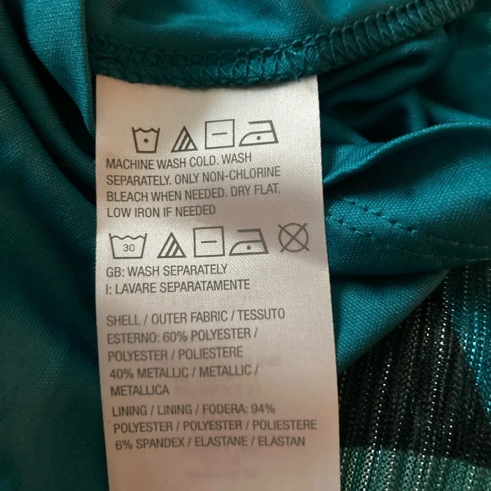NWT- Susan Graver Vibrant  Blue Jumpsuit Size 1X New With Tags